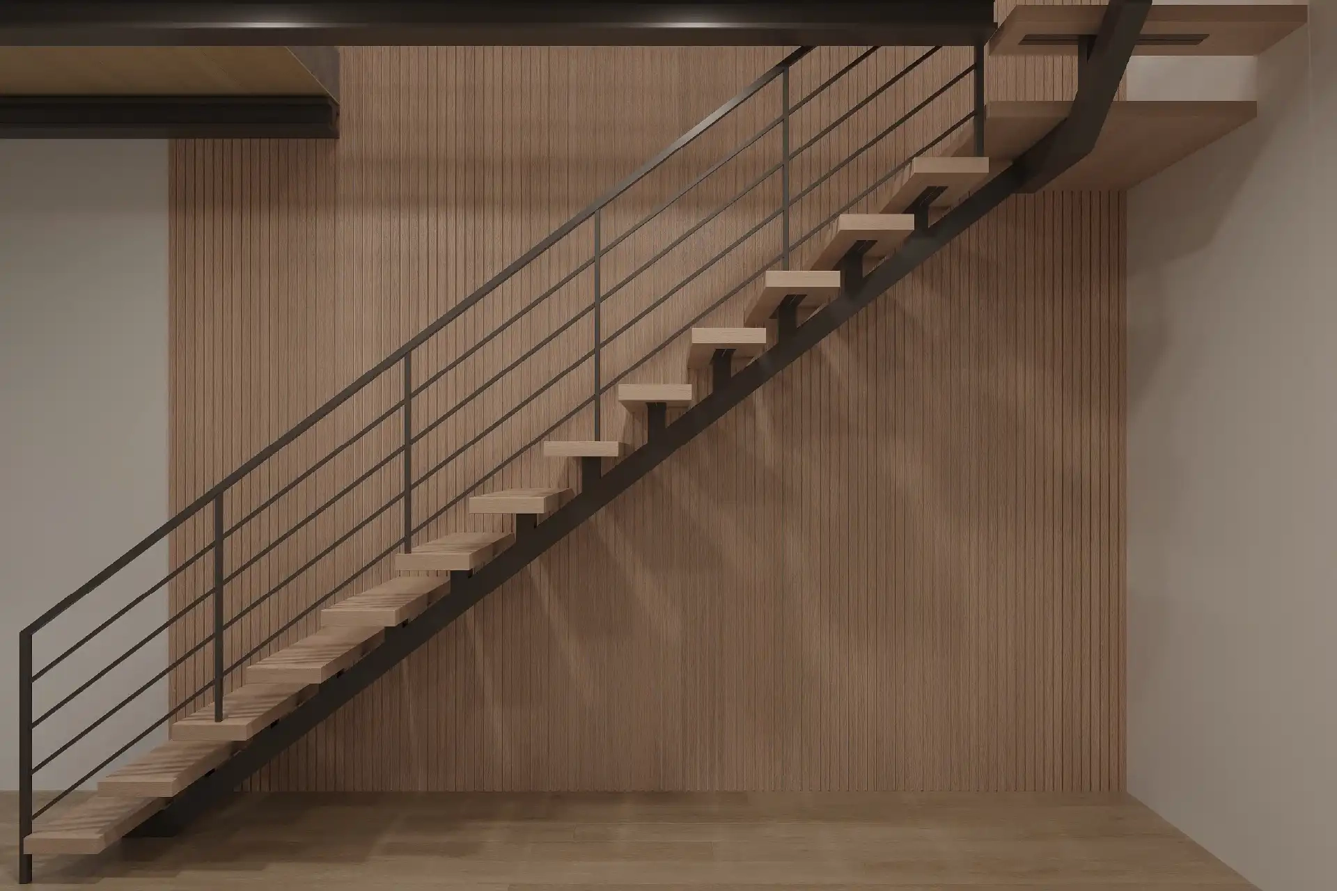 Conception - modélisation 3D - escalier sur-mesure