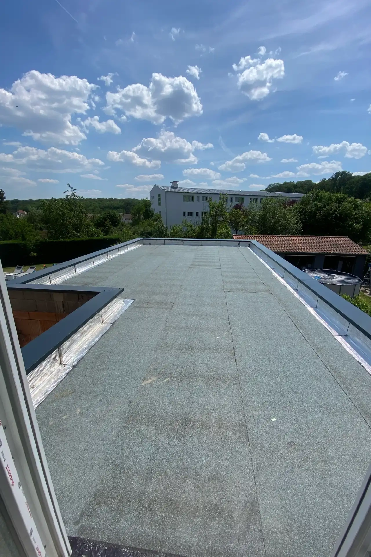 Etanchéité extension - toit terrasse