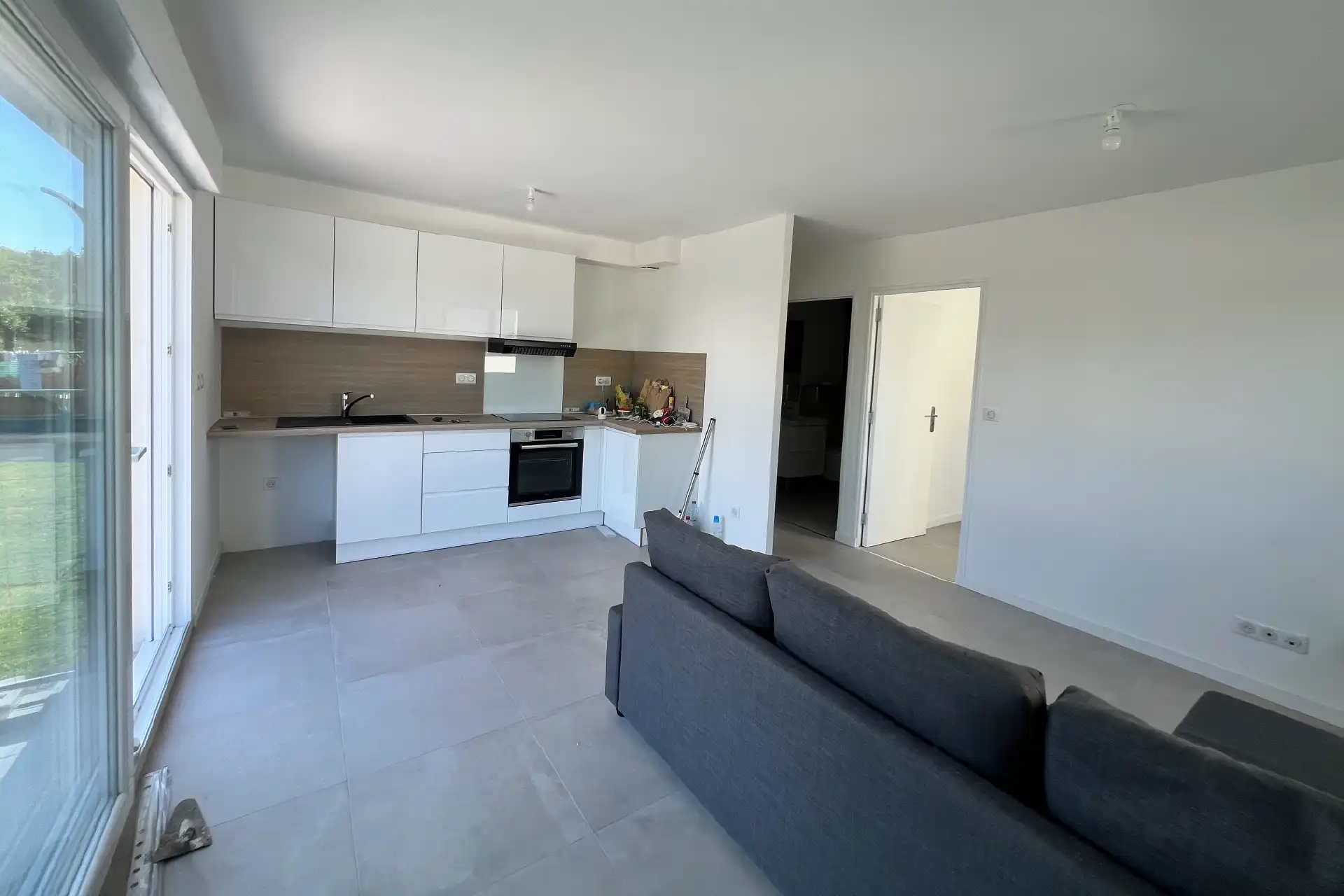 Extension cuisine, salon