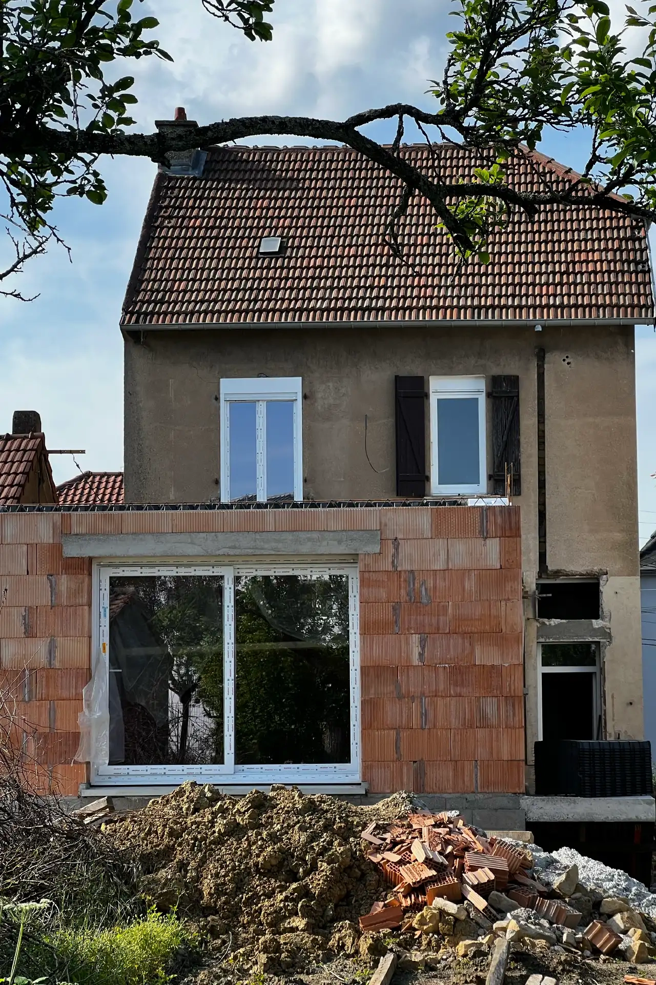 Extension, gros oeuvre