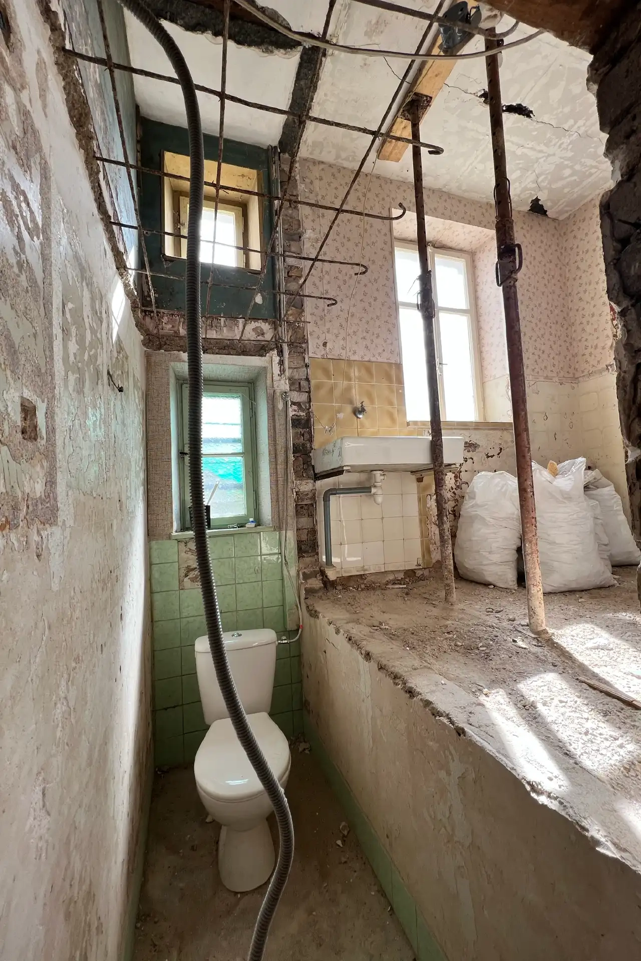 Rénovation appartement - démolition et consolidation