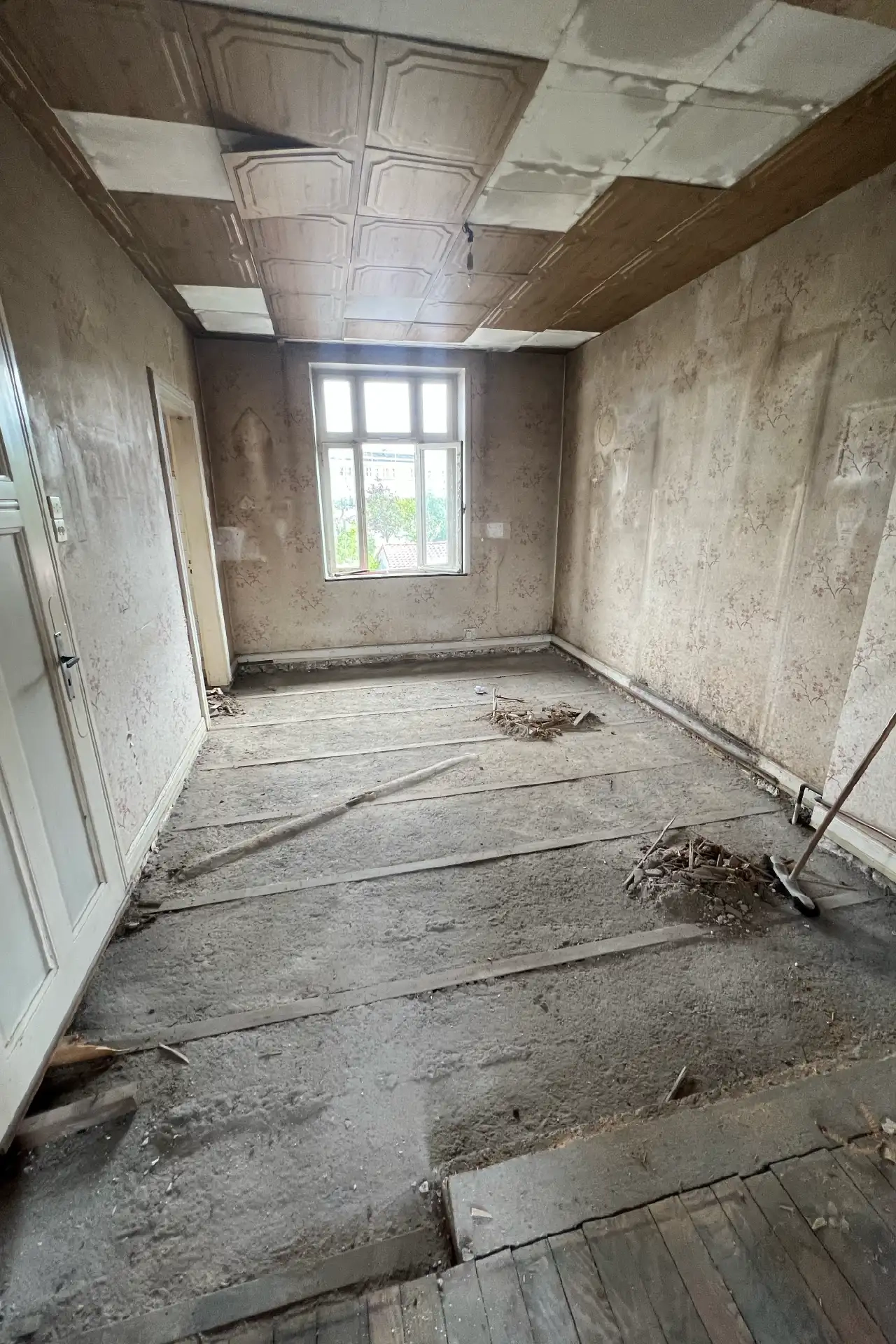 Rénovation appartement - démolition plancher