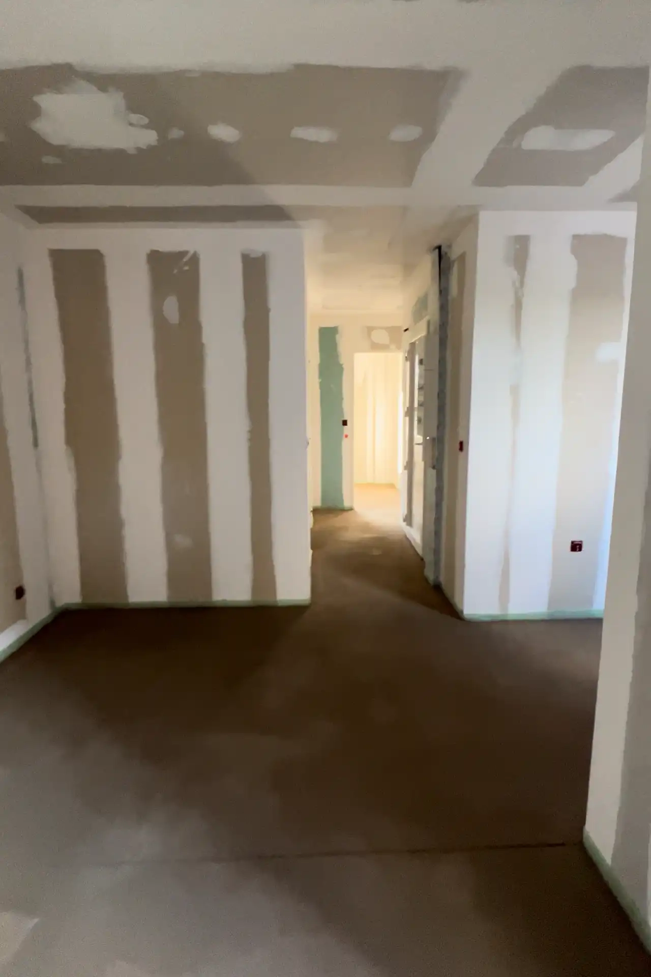 Rénovation appartement - lot platrerie et chape 2