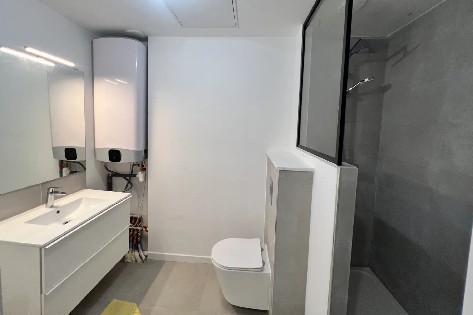 Rénovation appartement – réception travaux, salle de bain Rénovation appartement - réception travaux, salle de bain